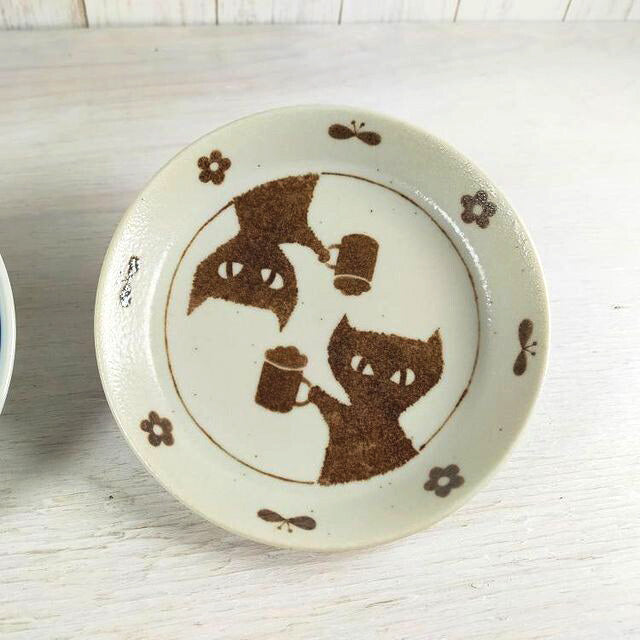 Cheers Cats Plate 14cm
