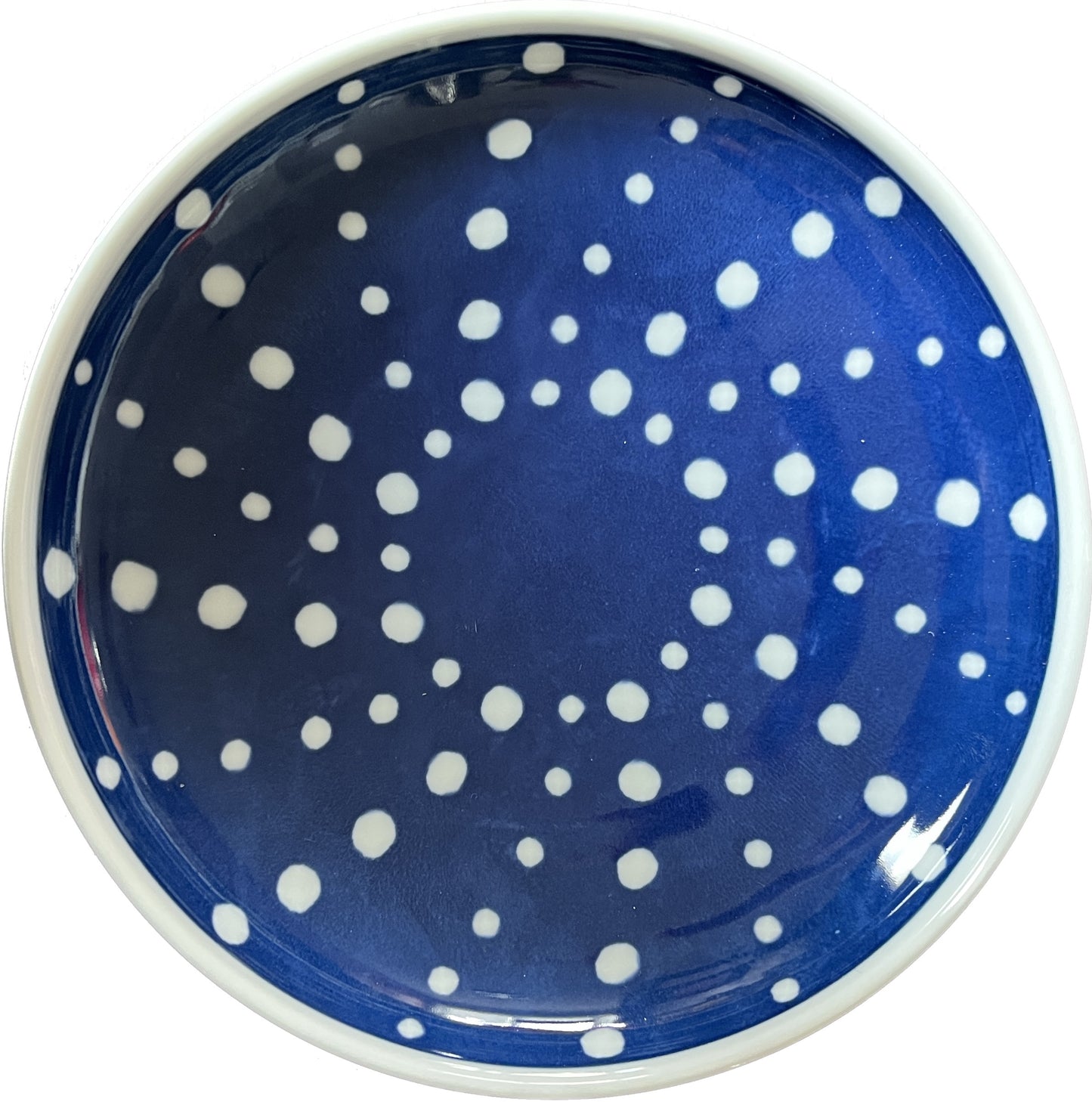 Japanese Polka Dots plate