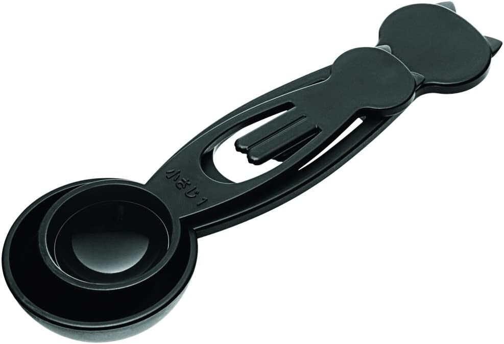 Cat Coffee Clip and measuring scoop