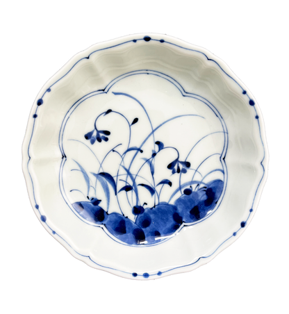 Azure Blossom Plate 17 cm