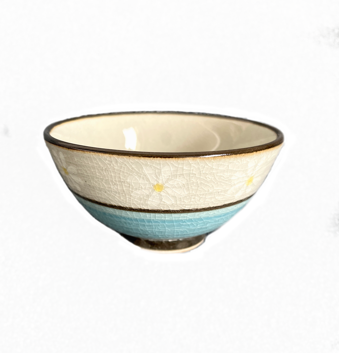 Japanese Pottery Bowl - 12cm