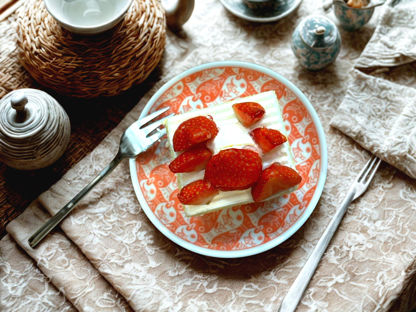 Devil Fish Japanese Plate