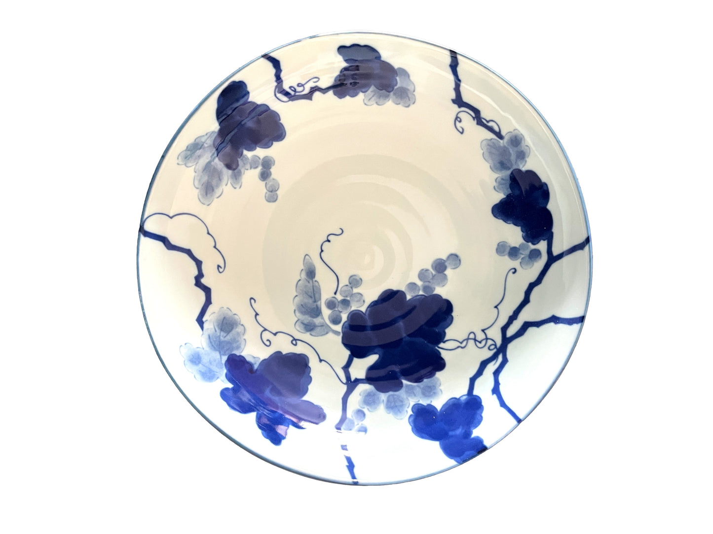 Japanese Style Aizome Grape Plate