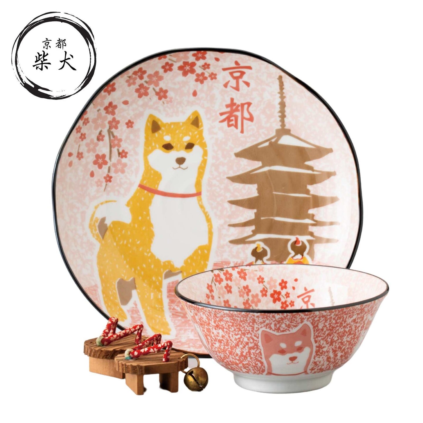 Shiba Inu Ramen Bowl 20.5 cm