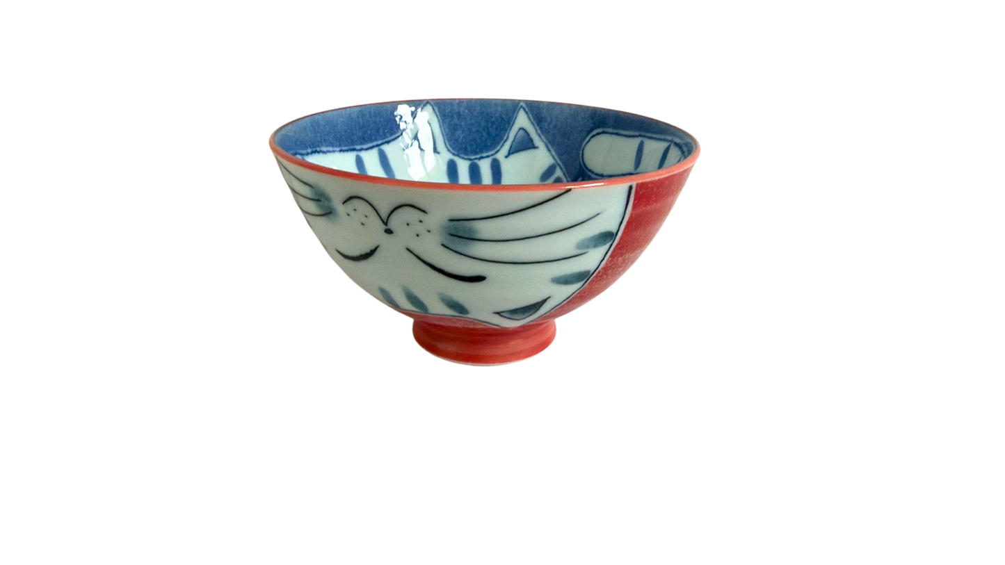 Tokyo Dreams Kawaii Cat Rice Bowl - 11.5cm