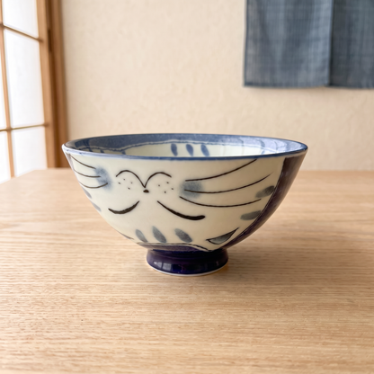 Tokyo Dreams Kawaii Cat Rice Bowl - 11.5cm