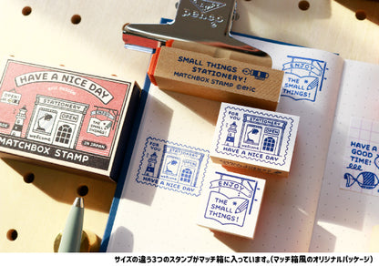 Japanese Stamp Matchbox Set