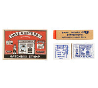 Japanese Stamp Matchbox Set