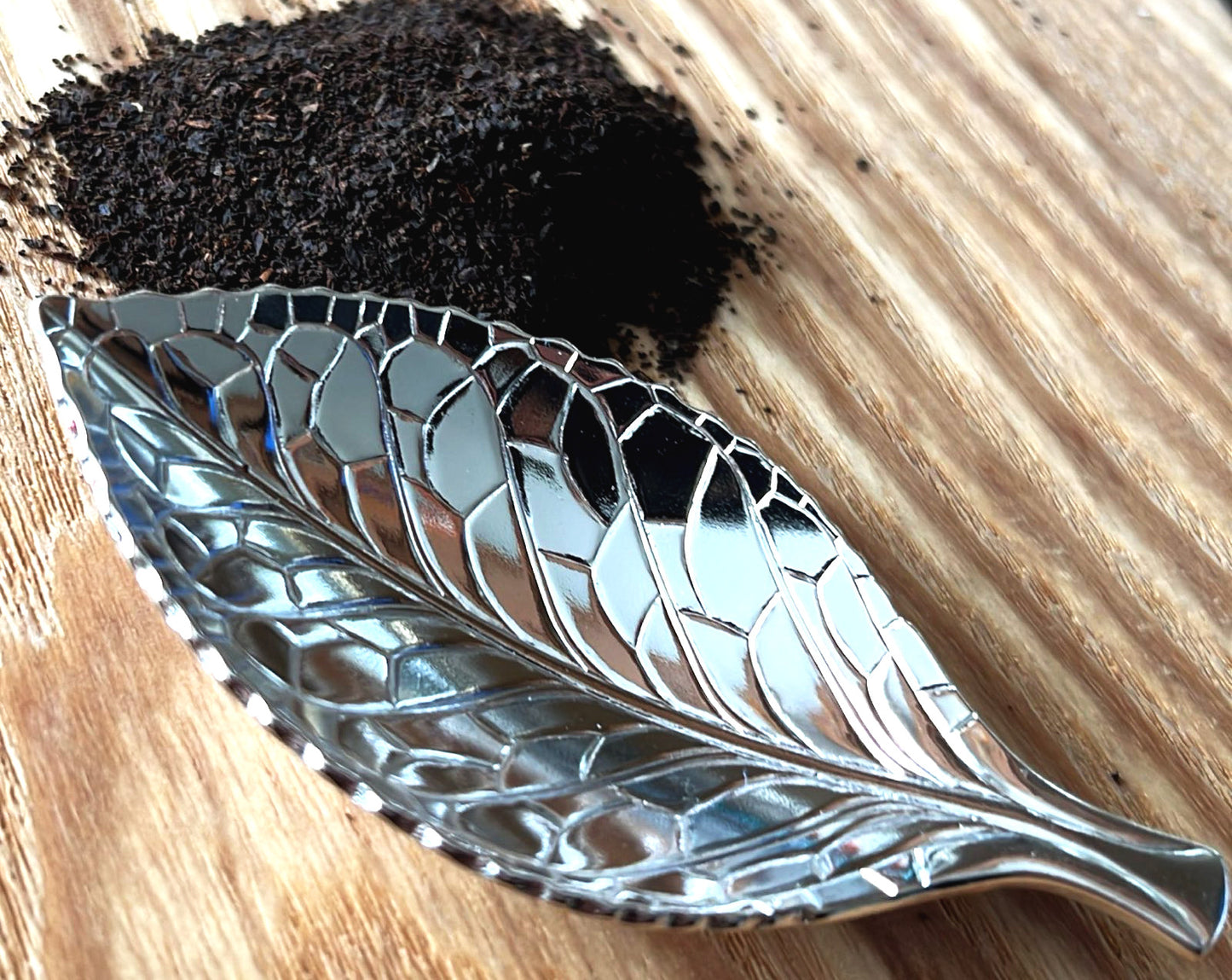 Silver Plated Tea Leaf & coffee Spoon