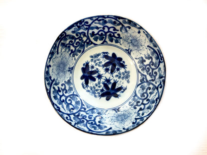 Japanese Traditional Blue Plate