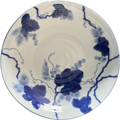 Japanese Style Aizome Grape Plate