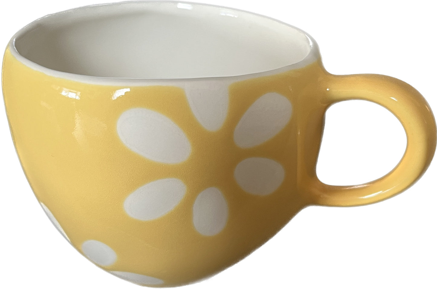 Japanese Flower Pattern Mug 12.5 x 9 x 7.5 cm